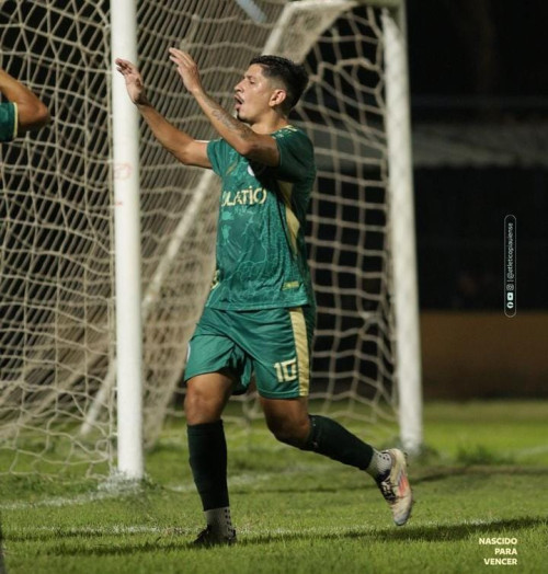 Felipe Pará marcou gol que abriu os caminhos para vitória do CAP - (Reprodução / Redes Sociais / Atlético Piauiense)