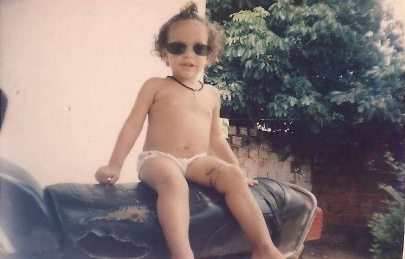 A pequena Giovanna tinha apenas 4 anos quando foi diagnosticada  - (Reprodução/Instagram)