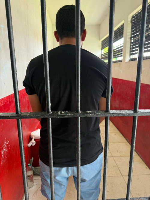 Homem preso por tentativa de estupro em Piripiri - (Divulgação / Polícia Civil - PI)