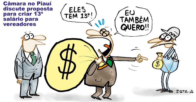 Charge do Jota A publicada em 10/12/2024 no Jornal O Dia