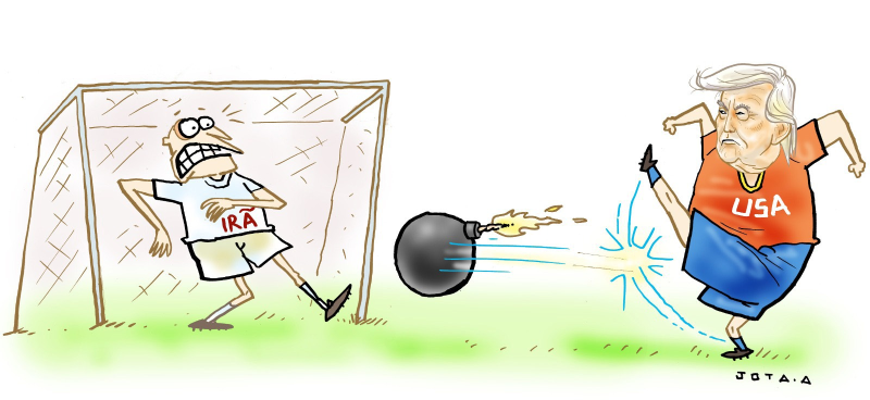 Charge do Jota A publicada em 10/07/2026