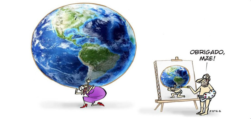 Charge do Jota A publicada em 10/05/2025 no Jornal O Dia