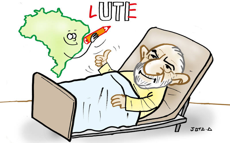 Charge do Jota A publicada em 11/12/2024 no Jornal O Dia