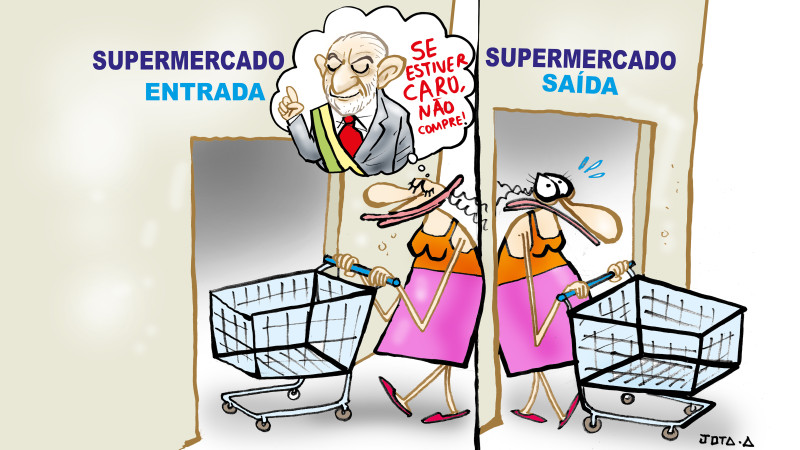 Charge do Jota A publicada em 12/02/2025 no Jornal O Dia