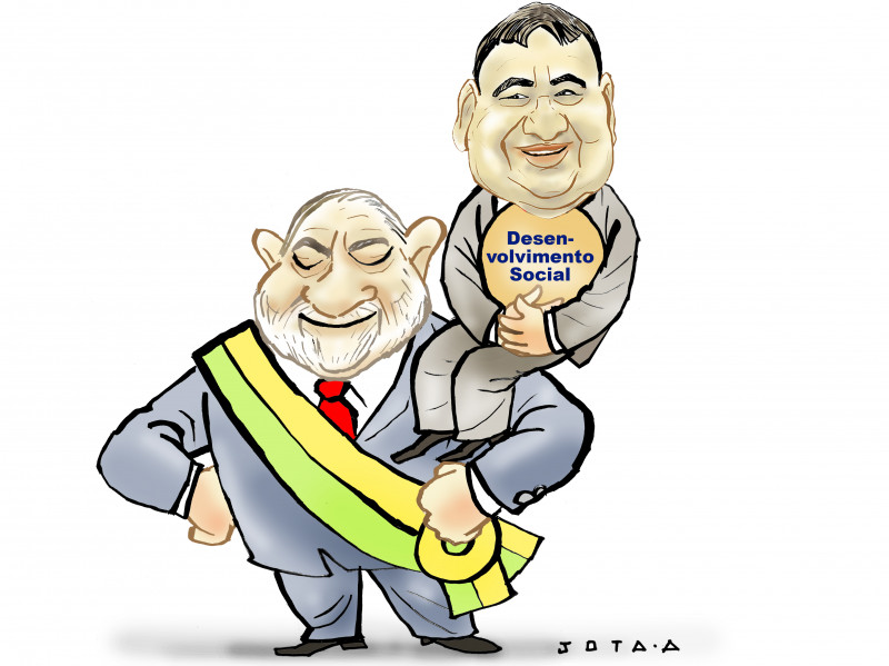 Charge do Jota A publicada em 14/07/2023 no Jornal O Dia