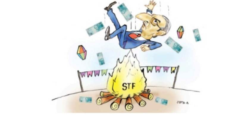 Charge do Jota A publicada em 14/07/2026