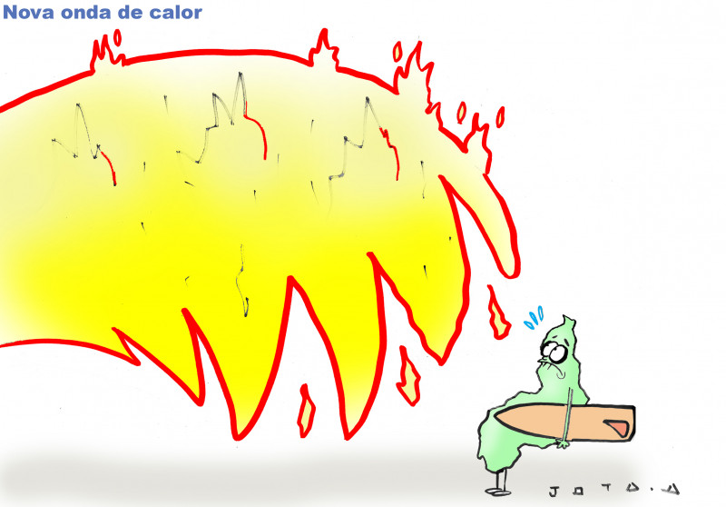 Charge do Jota A publicada em 15/12/2023 no Jornal O Dia