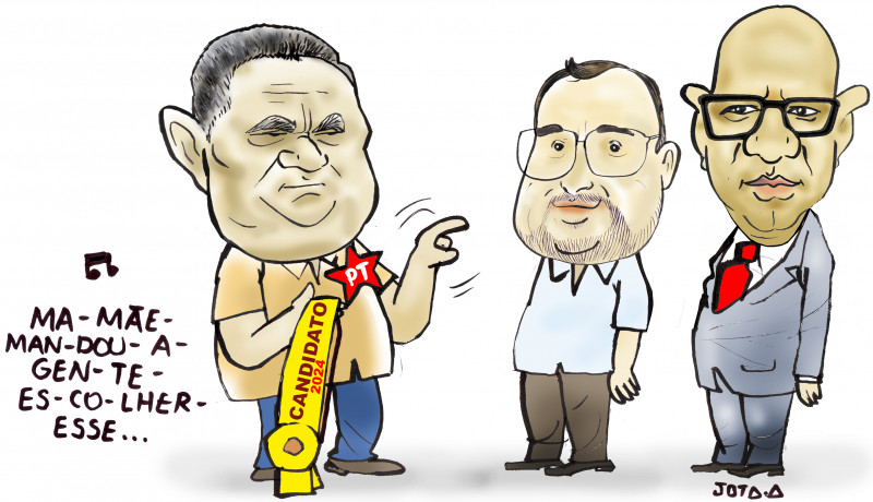 Charge do Jota A publicada em 15/06/2023