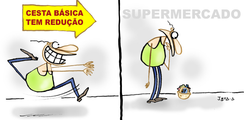 Charge do Jota A publicada em 17/04/2025 no Jornal O Dia