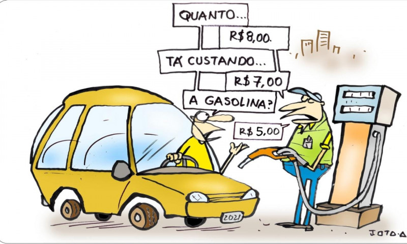 Charge do Jota A publicada em 17/06/2023