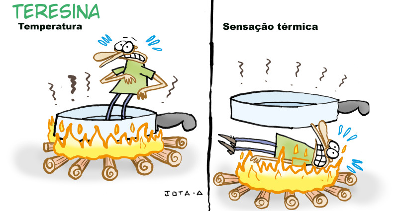 Charge do Jota A publicada em 18/09/2024 no Jornal O Dia