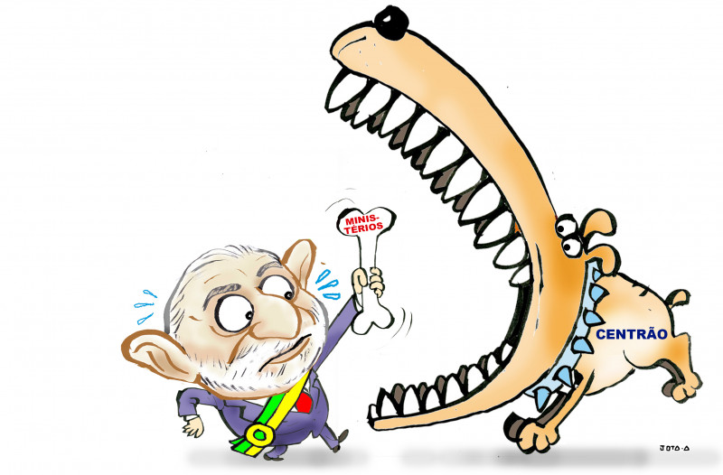 Charge do Jota A publicada em 19/07/2023