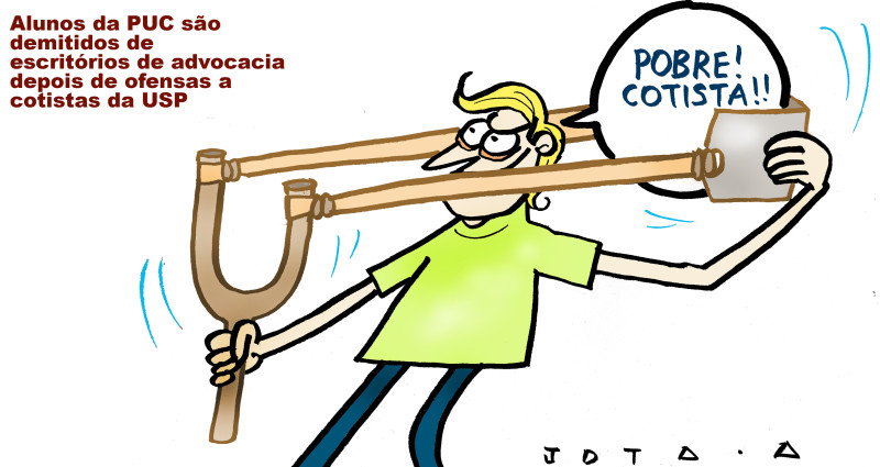 Charge do Jota A publicada em 19/11/2024 no Jornal O Dia