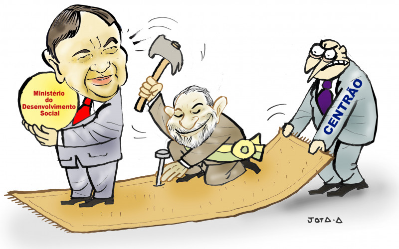 Charge do Jota A publicada em 21/07/2023