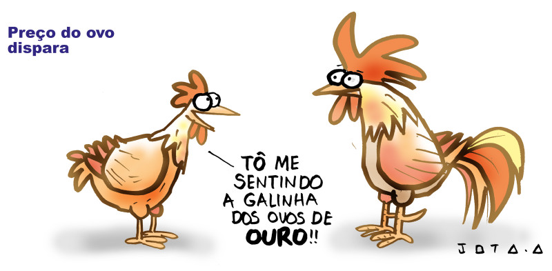 Charge do Jota A publicada em 22/02/2025 no Jornal O Dia