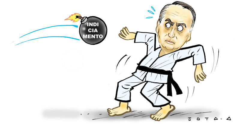 Charge do Jota A publicada em 22/11/2024 no Jornal O Dia