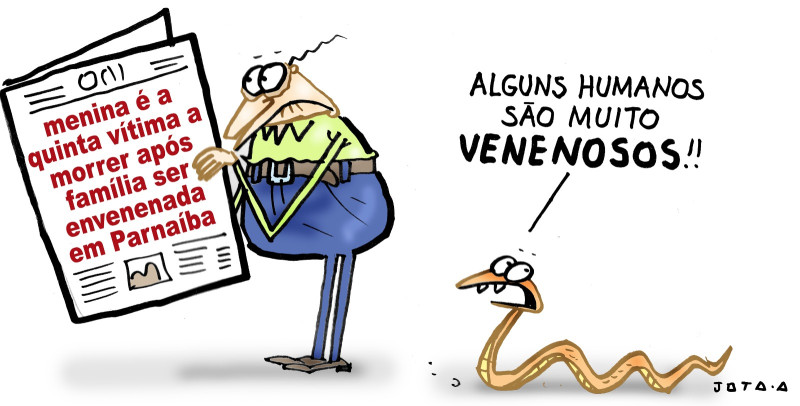 Charge do Jota A publicada em 23/01/2025 no Jornal O Dia