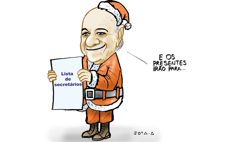 Charge do Jota A publicada em 26/10/2024 no Jornal O Dia