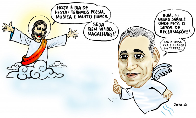 Charge do Jota A publicada em 27/06/2023 no Jornal O Dia