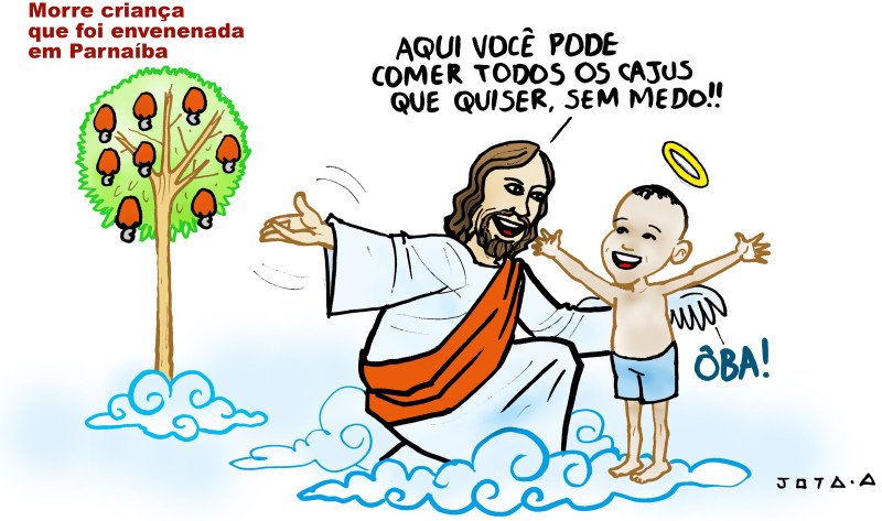 Charge do Jota A publicada em 29/08/2024 no Jornal O Dia