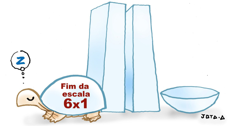 Charge do Jota A publicada em 03/07/2026