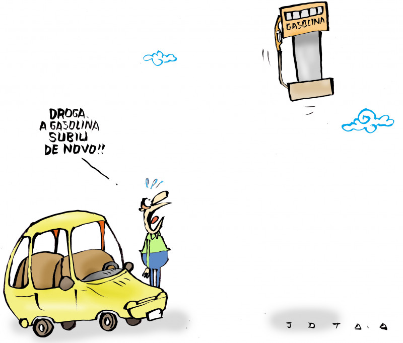 Charge do Jota A publicada em 07/07/2023