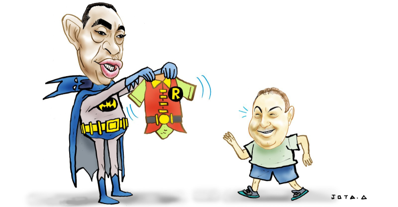Charge do Jota A publicada em 09/07/2026