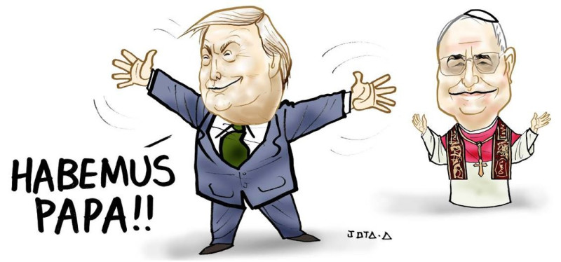 Charge do Jota A publicada em 09/05/2025 no Jornal O Dia