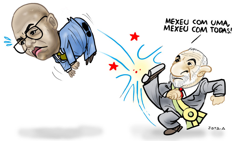 Charge do Jota A publicada em 09/09/2024 no Jornal O Dia