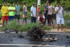 Colisão entre dois veículos deixa um morto na BR-343, em Teresina