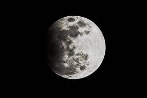 Eclipse lunar parcial em Teresina