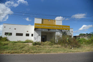 Clínica Veterinária de Teresina está abandonada após impasse sobre administração do prédio