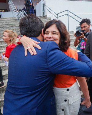 Inauguração da nova Maternidade Dona Evangelina Rosa