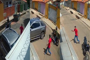 VÍDEO: policial rodoviário federal é rendido e tem arma roubada durante assalto em Timon