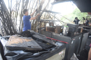 Incêndio no Troca-troca em Teresina