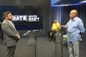 Debate O Dia TV: embate entre os candidatos