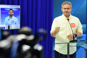 Debate com os candidatos à prefeitura de Timon