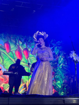 Vanessa da Mata empolga público no 3ºdia de Carnaval no Litoral