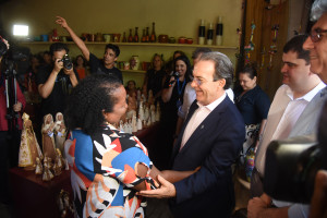 Visita do presidente nacional do Sebrae, Décio Lima, ao Polo Cerâmico no bairro Poti Velho, em Teresina (PI)