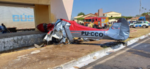 Avião de pequeno porte com médico Jacinto Lay cai na zona Sul de Teresina