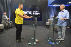 Debate O Dia TV: embate entre os candidatos