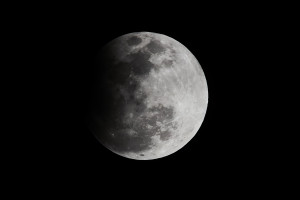 Eclipse lunar parcial em Teresina