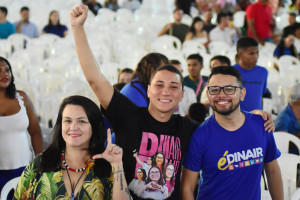 Evento de oficialização da candidatura de Dinair Veloso a prefeitura de Timon