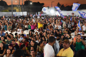 Evento de oficialização da candidatura de Dinair Veloso a prefeitura de Timon