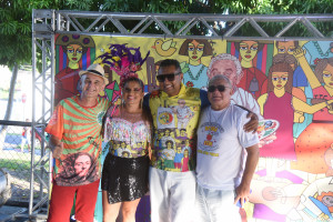 Bloco Piauí Samba faz alegria das crianças no bairro Monte Castelo