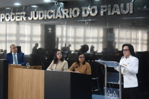 Maria Célia e Maria Luíza tomam posse no TJPI e defendem Justiça mais próxima da população