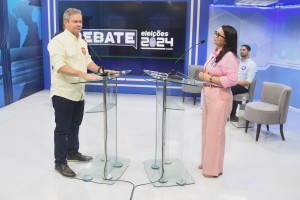 Debate com os candidatos à prefeitura de Timon