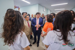 Inauguração da nova Maternidade Dona Evangelina Rosa