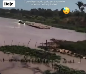 Chuva deixa ruas alagadas em Floriano; previsão aponta mais precipitações nos próximos dias