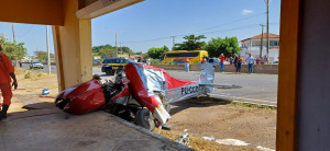 Avião de pequeno porte com médico Jacinto Lay cai na zona Sul de Teresina